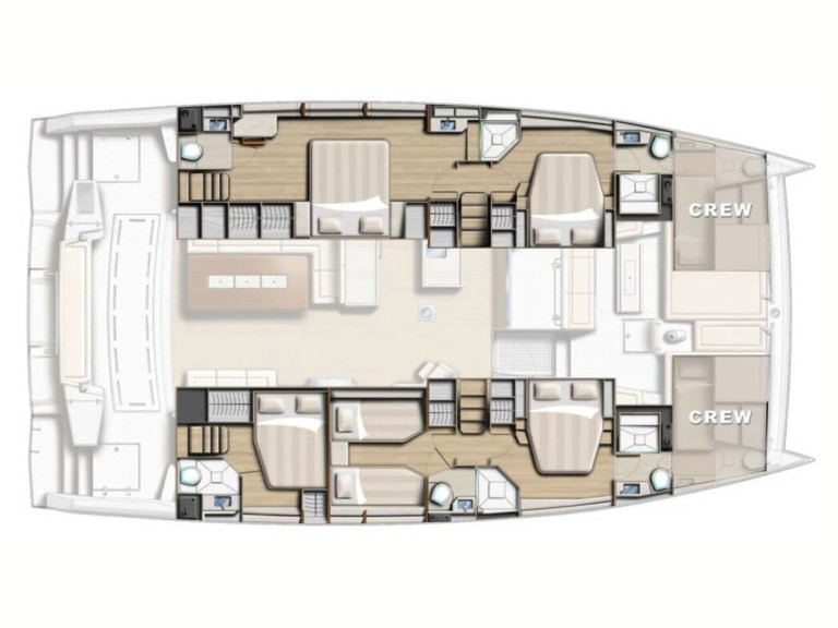 Bareboat Rental Catamaran Bali with a boat licence