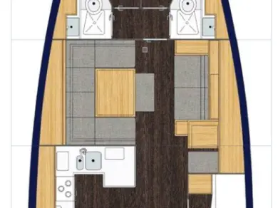 Bareboat Rental Sailboat Bavaria with a boat licence