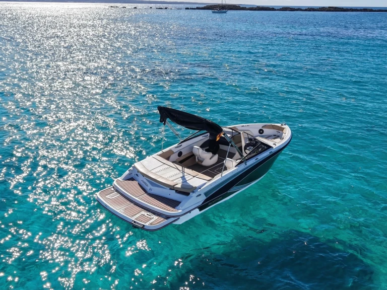 Motorboat rental with or without captain Glastron Ibiza Town