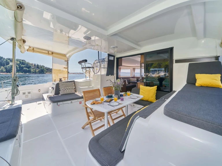 Lagoon AURA charter bareboat or captained in  Kaštel Gomilica