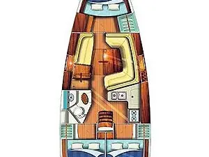 Sailboat rental with or without captain Jeanneau Split