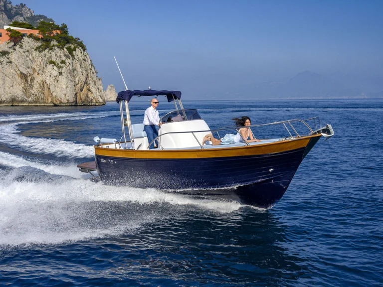 Mimi LIBECCIO 7.5 wa charter bareboat or captained in  Port Grimaud