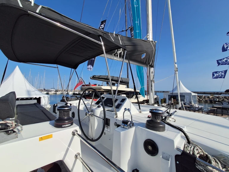 Bareboat Rental Catamaran Lagoon with a boat licence