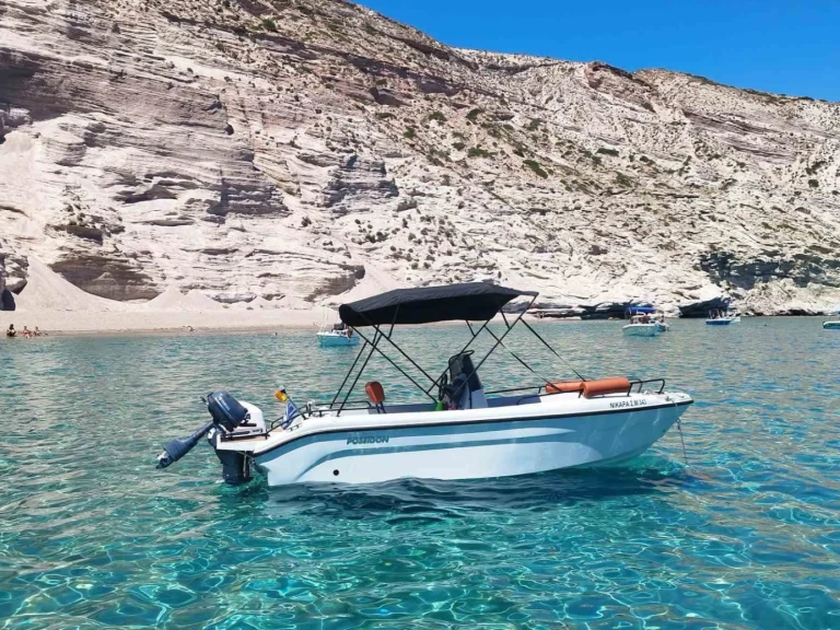 Motorboat rental with or without captain Poseidon Skiathos