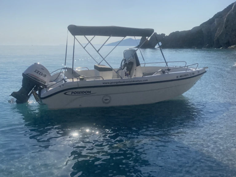 Boat rental Poseidon Blue water in Skiathos on Samboat