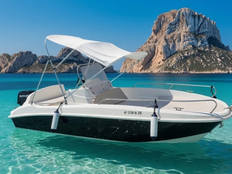 Bareboat Rental Motorboat Remus with a boat licence