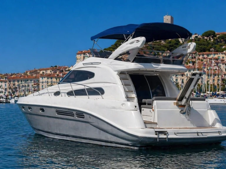 Bareboat Rental Luxury Yacht Sealine with a boat licence