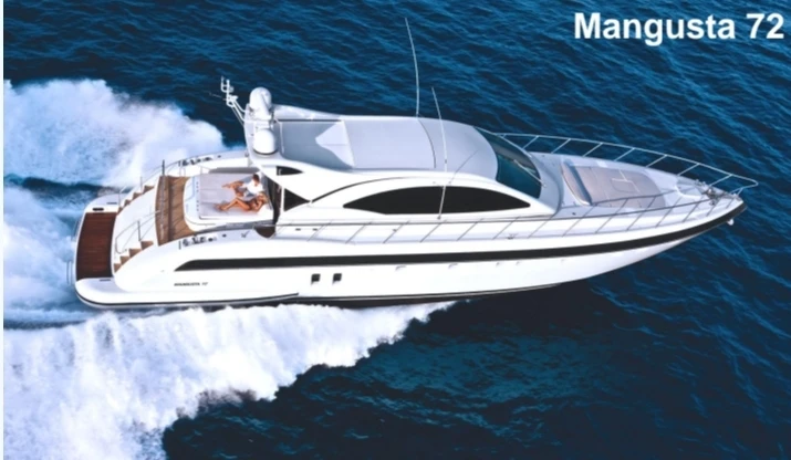 Overmarine S.p.a MANGUSTA 72 charter bareboat or captained in  Sorrento