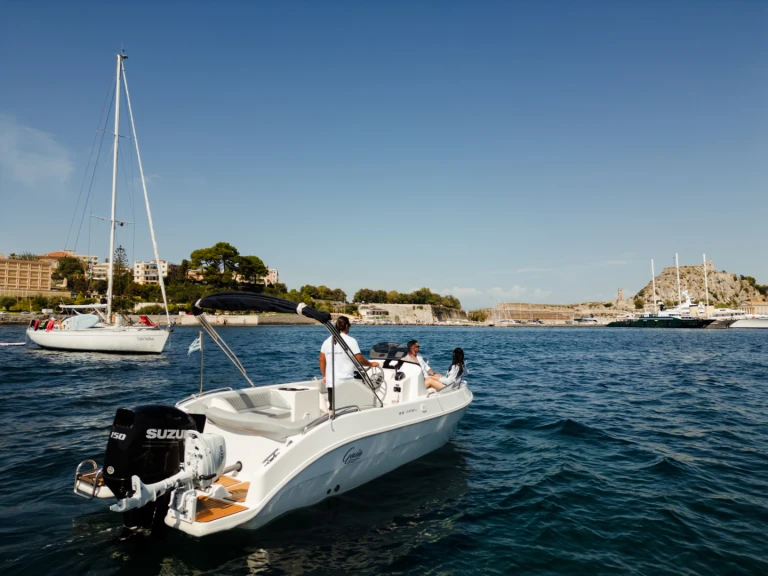 Yacht charter Benitses cheap OPEN 22