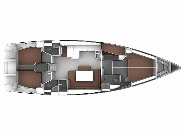 Boat rental Bavaria Bavaria Cruiser 51 (5 cab.) in Alimos on Samboat