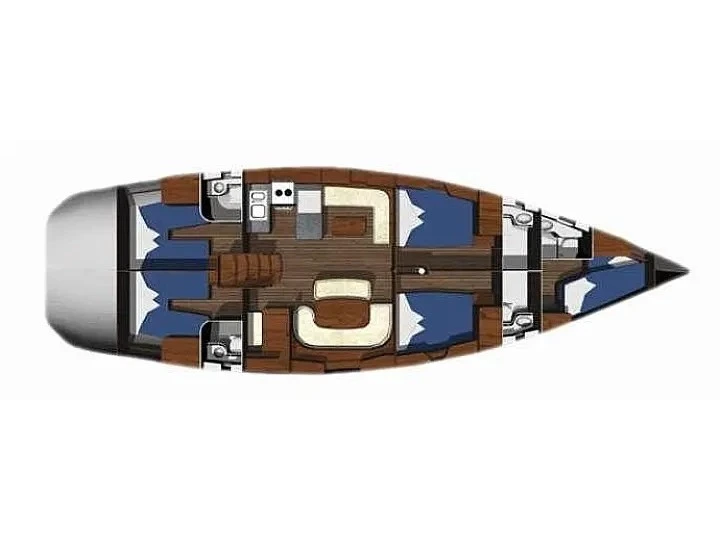 Sailboat rental with or without captain Ocean Yachts Alimos