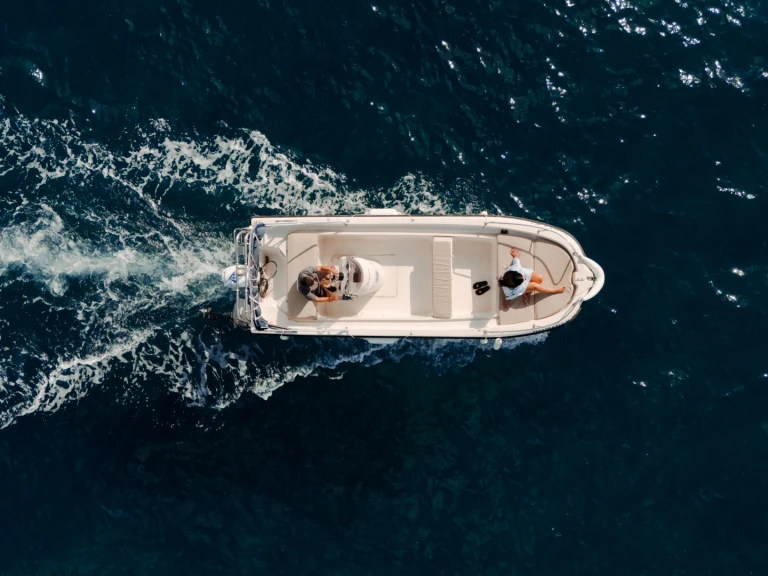 Nireus 550 charter bareboat or captained in  Benitses