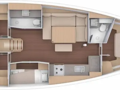 Boat rental Dufour Dufour 430 Grand Large in Procida on Samboat