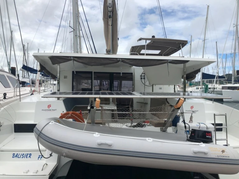 Bareboat Rental Catamaran Fountaine Pajot with a boat licence