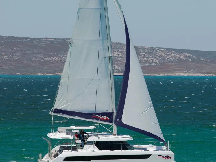 Bareboat Rental Catamaran Leopard with a boat licence