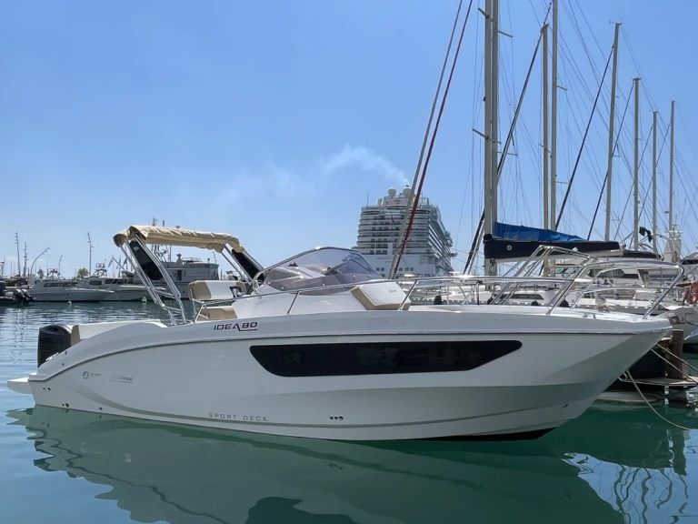 Idea Marine 80 WA charter bareboat or captained in  Porto di Salerno