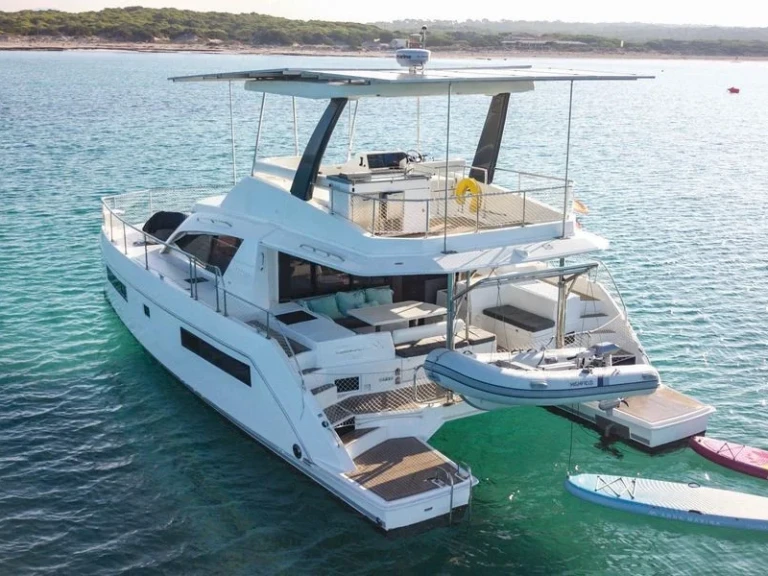 Yacht charter Ibiza Town cheap Leopard 43 Powercat