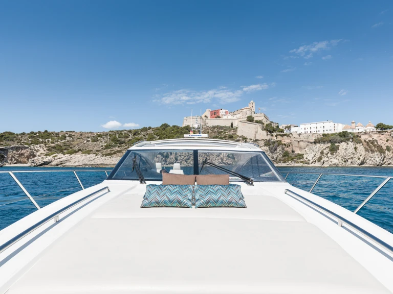 Princess Princess V53 charter bareboat or captained in  Marina Botafoch
