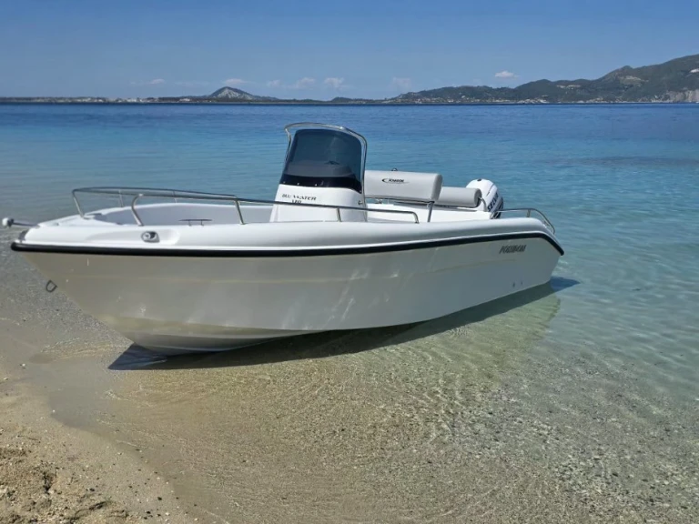 Motorboat rental with or without captain Poseidon Keri