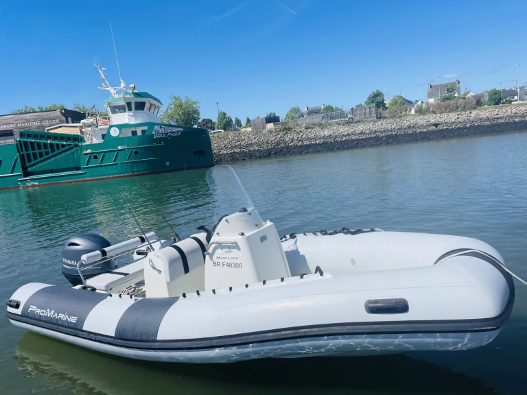 Bareboat Rental RIB Zodiac with a boat licence