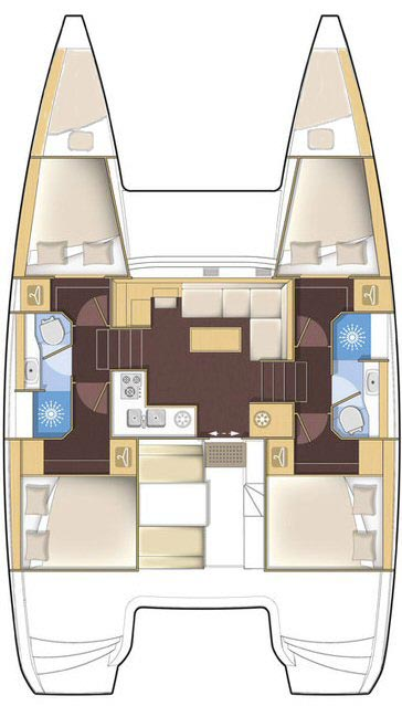 Boat rental Lagoon Lagoon 39 in Šibenik on Samboat