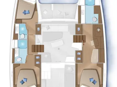 Yacht charter Šibenik cheap Lagoon 42