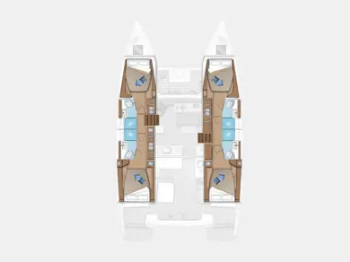 Yacht charter Sant Antoni de Portmany cheap Lagoon 46