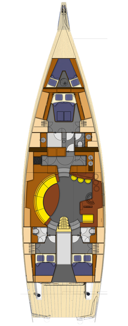 Sailboat for rent Kaštela at the best price