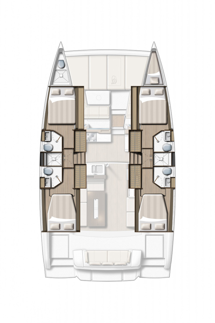 Catamaran rental with or without captain Bali Seget Donji