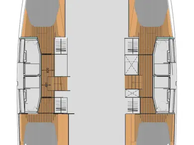 Catamaran rental with or without captain Fountaine Pajot Road Town