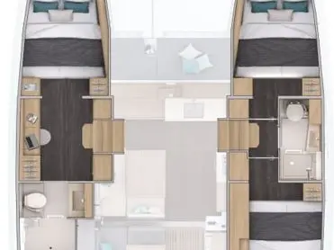 Lagoon Lagoon 38 - 3 + 2 cab. in Alimos on SamBoat