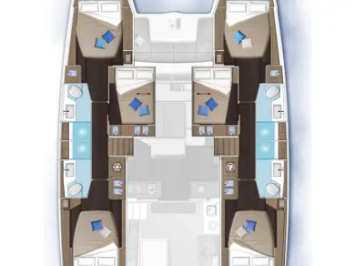 Catamaran for rent Marsh Harbour at the best price