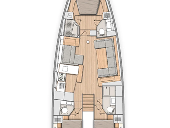 Sailboat rental with or without captain Bénéteau Road Town