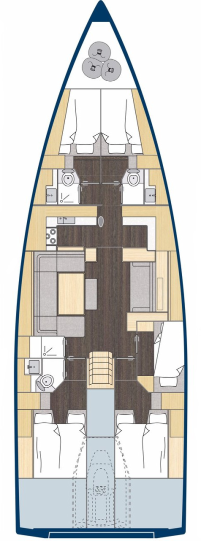 Yacht charter Kaštela cheap Bavaria C57 Holiday