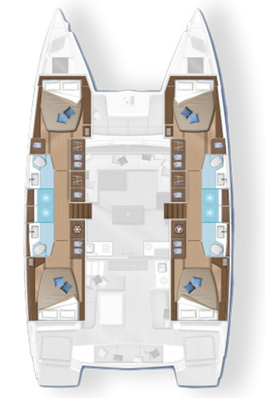 Rent a Lagoon Lagoon 50 Seget Donji