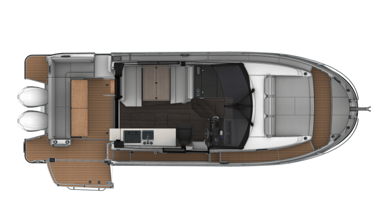 Boat rental Jeanneau Merry Fisher 1095 Fly Serie2 in Biograd na Moru on Samboat