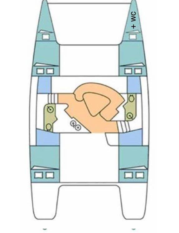 Fountaine Pajot Lavezzi 40 in Izola on SamBoat