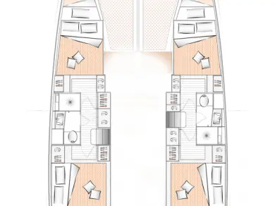 Catamaran rental with or without captain Excess Gouvia