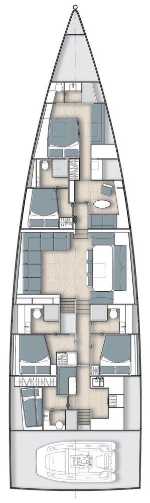 Sailboat rental in Piraeus - YYachts Y8