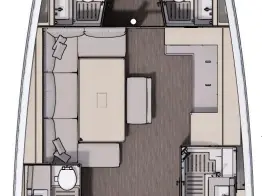 Bareboat Rental Sailboat Dufour with a boat licence