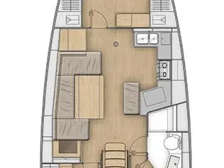 Sailboat rental in Göcek - Bénéteau Oceanis 40.1