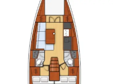Sailboat rental with or without captain Bénéteau Split