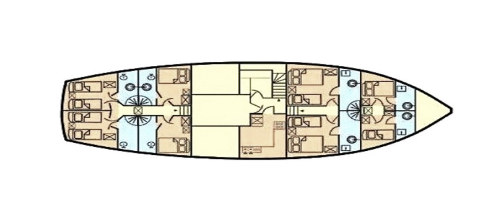 Rent a Yener-Yachts Queen of Adriatic Kaštel Gomilica