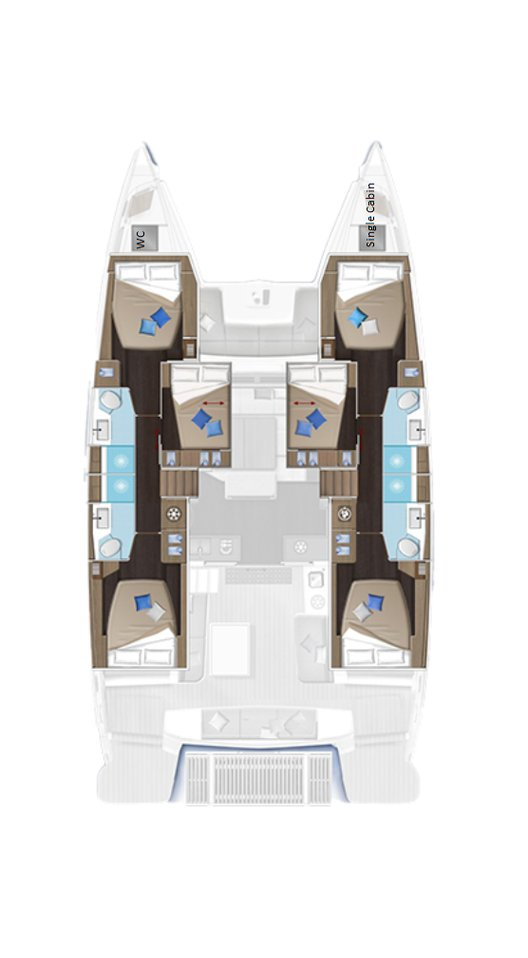 Lagoon Lagoon 51 in Lávrio on SamBoat