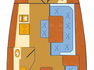 Yacht charter Pula cheap Cruiser 41