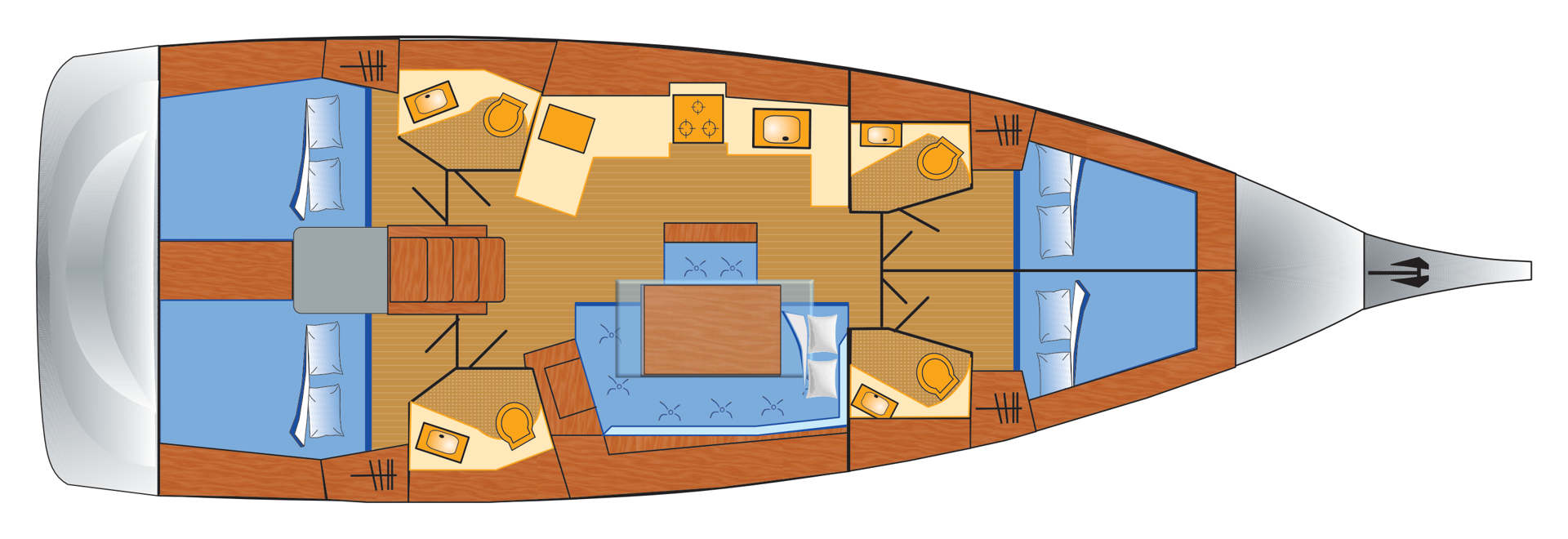 Bénéteau Oceanis 46.1 in Pula on SamBoat