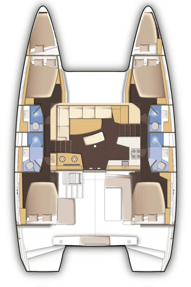 Yacht charter Alimos cheap Lagoon 42