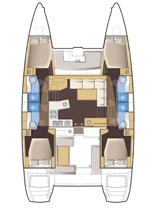 Rent a Lagoon Lagoon 450 F Primošten
