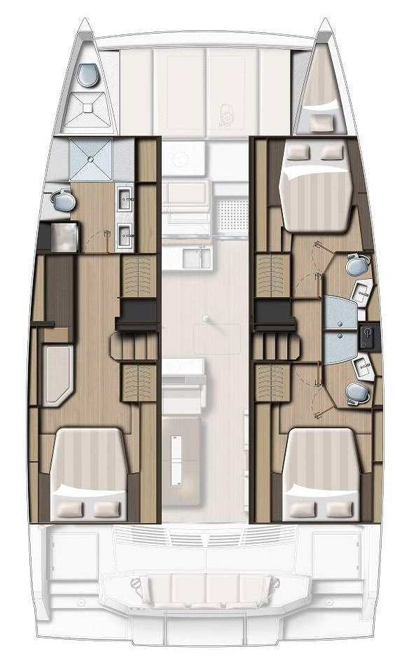 Yacht charter Rogoznica cheap Bali 4.4