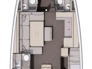 Sailboat rental with or without captain Dufour Trogir